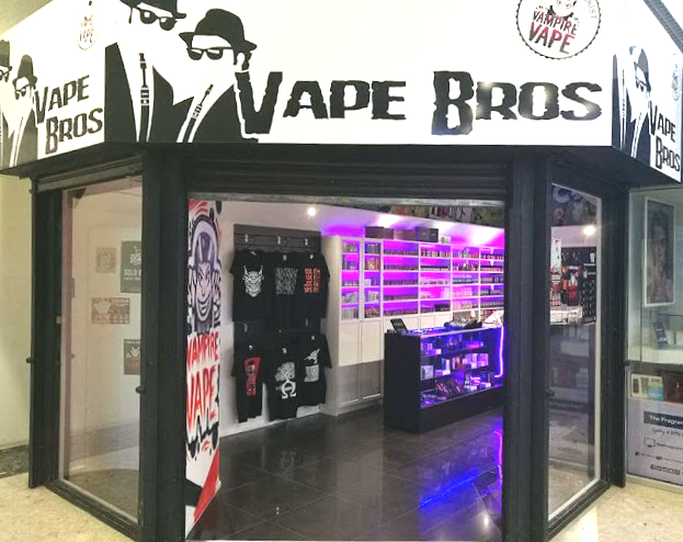 VaprBros Shop Unit in The Concourse Shopping Centre Skelmersdale