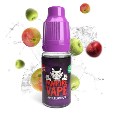Applelicious 10ml E-Liquid 3 mg nicotine available from vapebrothers.co.uk