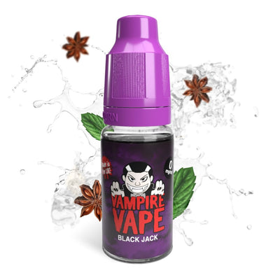 Black Jack 10ml E-Liquid 3 mg nicotine available from vapebrothers.co.uk