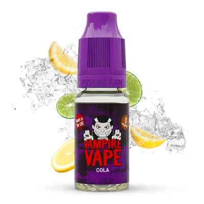 Cola 10ml E-Liquid 3 mg nicotine available from vapebrothers.co.uk