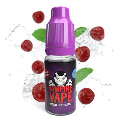 Cool Red Lips 10ml E-Liquid 3 mg nicotine available from vapebrothers.co.uk