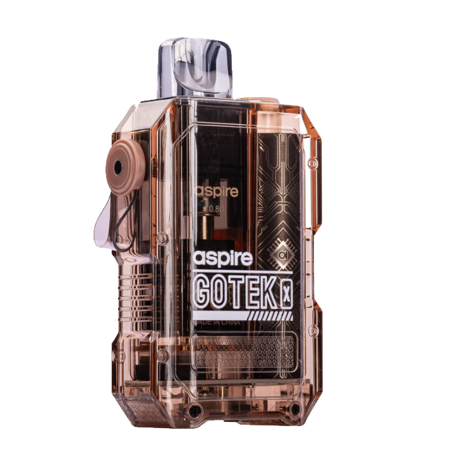 Gotek X in Amber from vapebrothers.co.uk