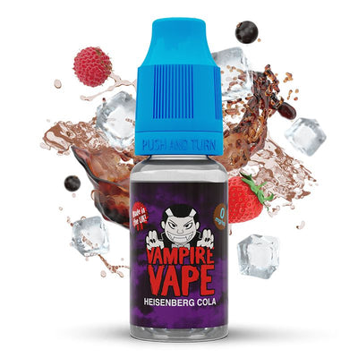 Heisenberg Cola 10ml E-Liquid 3 mg nicotine available from vapebrothers.co.uk