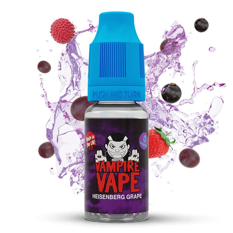 Heisenberg Grape 10ml E-Liquid 3 mg nicotine available from vapebrothers.co.uk