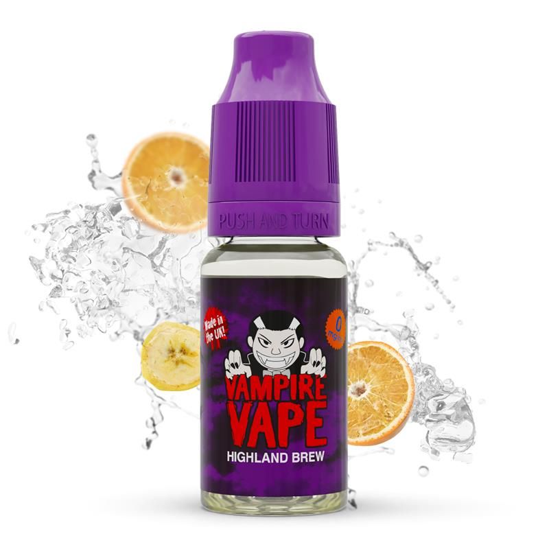 Highland Brew 10ml E-Liquid 3 mg nicotine available from vapebrothers.co.uk