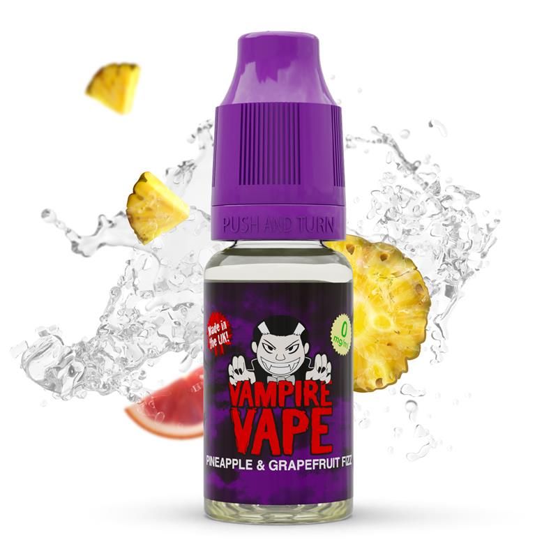 Pineapple Grapefruit Fizz 10ml E-Liquid 3 mg nicotine available from vapebrothers.co.uk