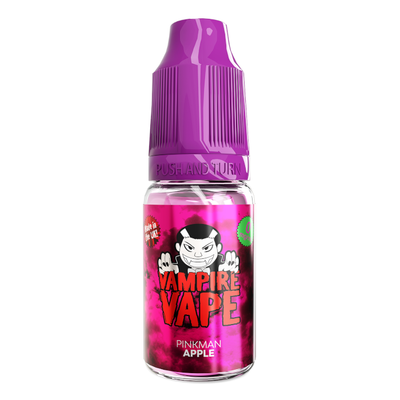 Pinkman Apple 10ml E-Liquid zero nicotine available from vapebrothers.co.uk