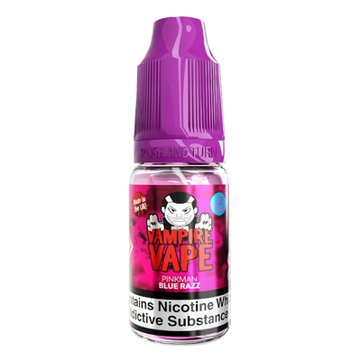 Pinkman Blue Razz 10ml E-Liquid 3 mg nicotine available from vapebrothers.co.uk