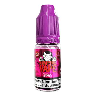 Pinkman Cherry 10ml E-Liquid 3 mg nicotine available from vapebrothers.co.uk