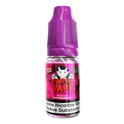 Pinkman Watermelon 10ml E-Liquid 3 mg nicotine available from vapebrothers.co.uk