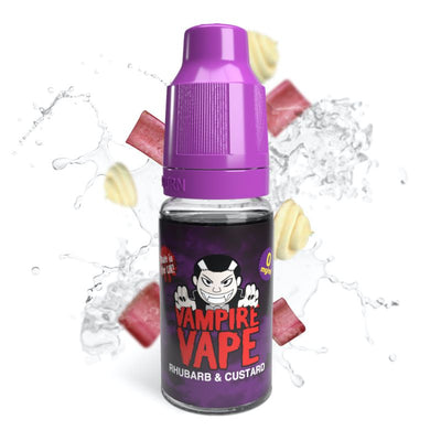 Rhubarb Custard 10ml E-Liquid 3 mg nicotine available from vapebrothers.co.uk