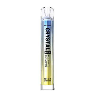 Crystal Bar 600 Disposable Vape in Blue Razz Lemonade Flavour by SKE available from vapebrothers.co.uk