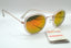 Retro sunglasses Pale Frame Orange Lens