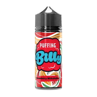 Puffing Billy Strawberry Milkshake 100ml Shortfill E-Liquid bottle
