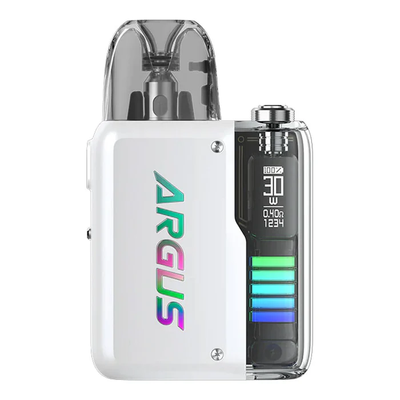 The Argus P2 Vape Pod Kit from Voopoo in White available from vapebrothers.co.uk