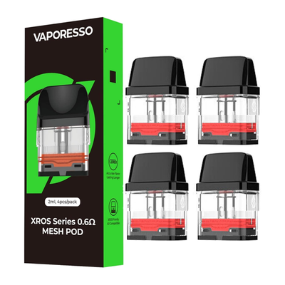 Vaporesso Xros Series 0.6 ohm Replacement Pods from vapebrothers.co.uk