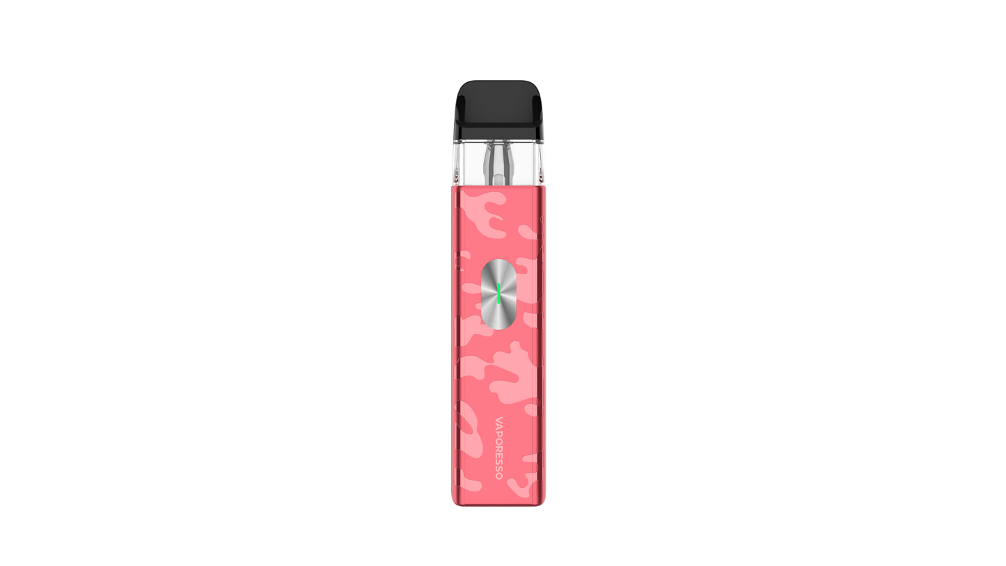 Vaporesso XROS 4 Mini Pod Kit in Camo Red and available to buy at vapebrothers.co.uk