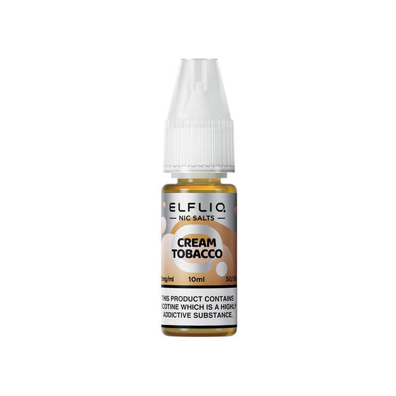 Elfliq Cream Tobacco 10ml Nic Salts