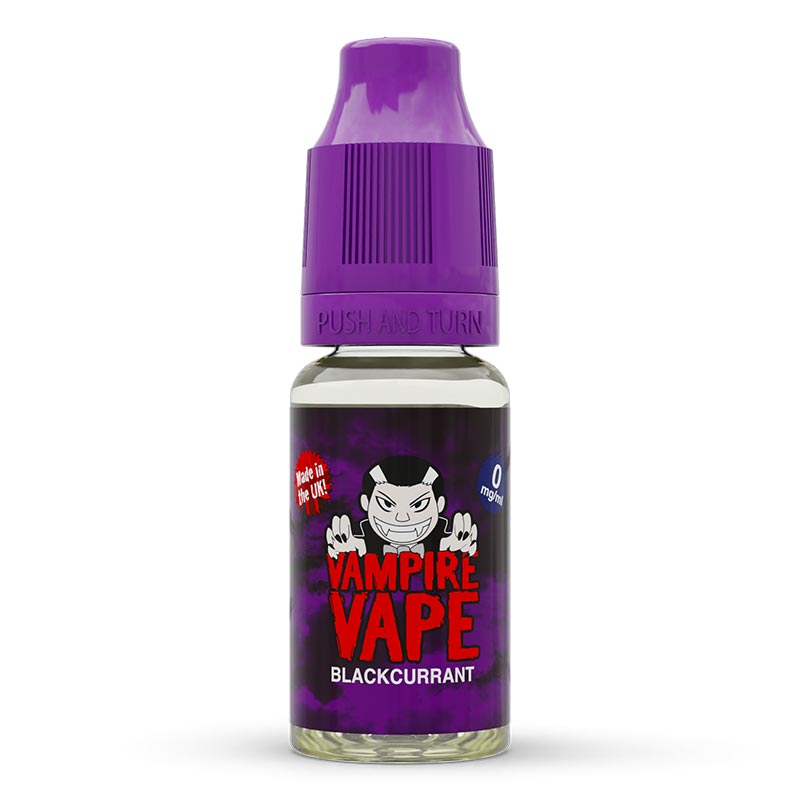 Blackcurrant 10ml E-Liquid zero nicotine available from vapebrothers.co.uk