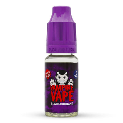 Blackcurrant 10ml E-Liquid zero nicotine available from vapebrothers.co.uk