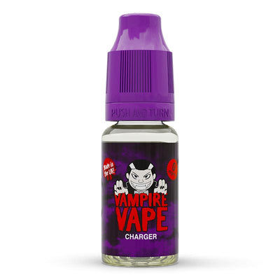 Charger 10ml E-Liquid zero nicotine available from vapebrothers.co.uk