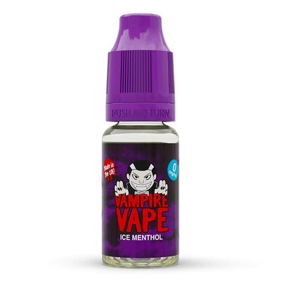 Ice Menthol 10ml E-Liquid zero nicotine available from vapebrothers.co.uk