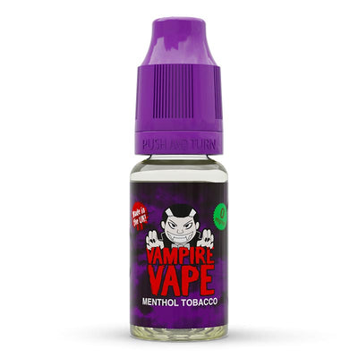 Menthol Tobacco 10ml E-Liquid zero nicotine available from vapebrothers.co.uk