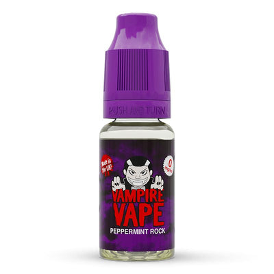 Peppermint Rock 10ml E-Liquid zero nicotine available from vapebrothers.co.uk