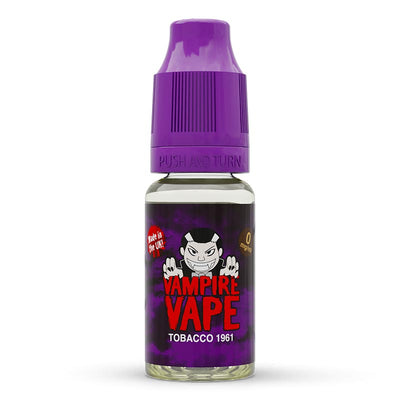 Tobacco 10ml E-Liquid zero nicotine available from vapebrothers.co.uk